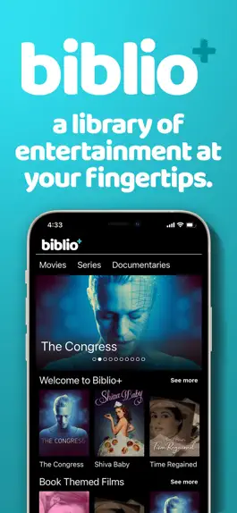 Game screenshot biblio+: Watch Movies & TV mod apk
