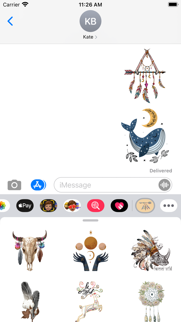 Pretty Boho Stickers