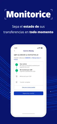 Screenshot 3 Xe Currency & Money Transfers iphone