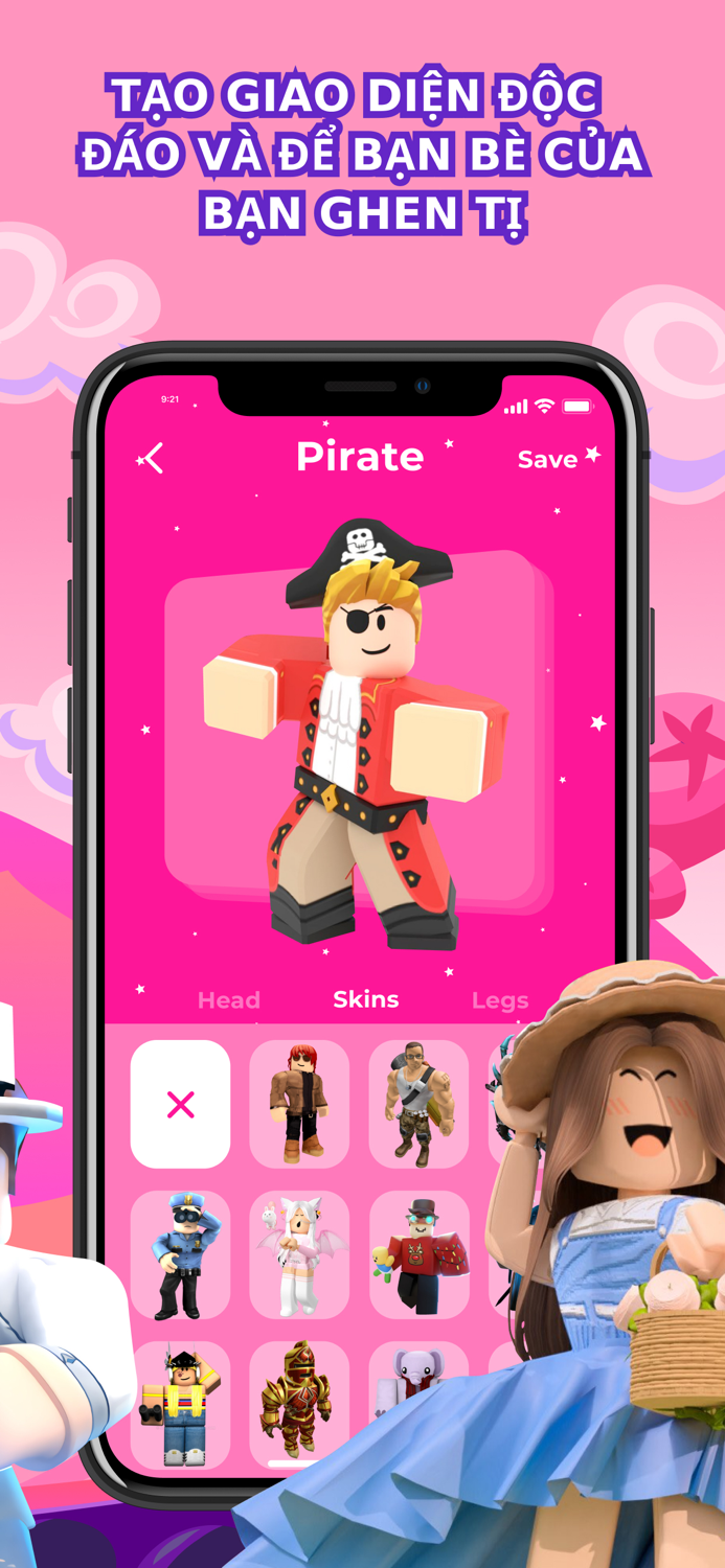 Skins for Roblox - Phiêu Lưu