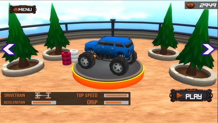 Monster Truck Drift Stunt Race screenshot-3