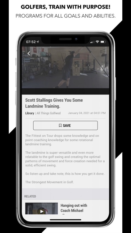 GOLFWOD App