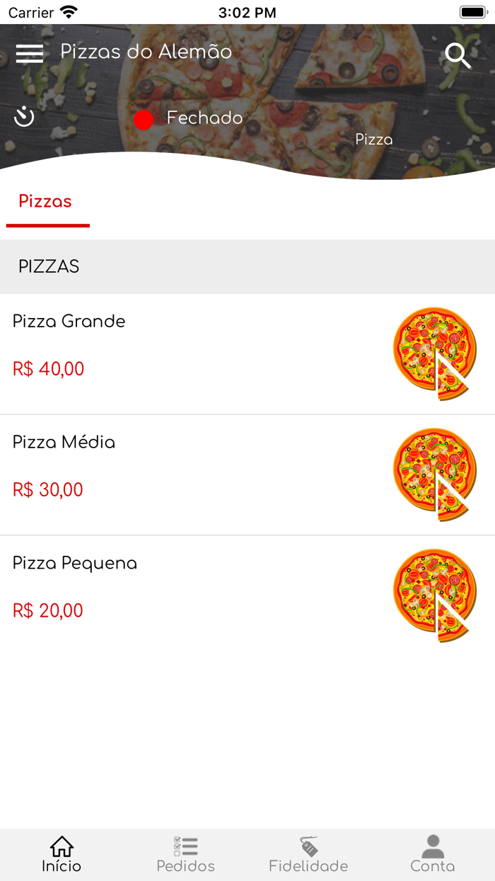 Pizzas do Alemão