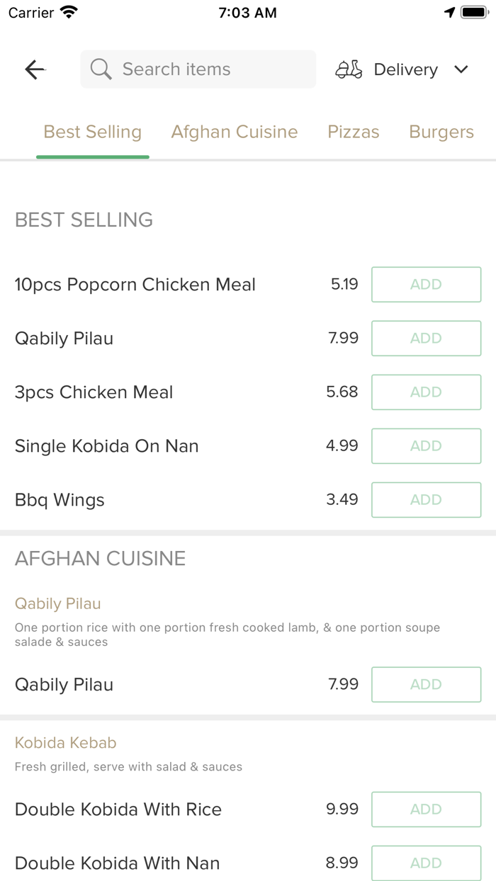 Broaster/Nayaab Afghan Cuisine