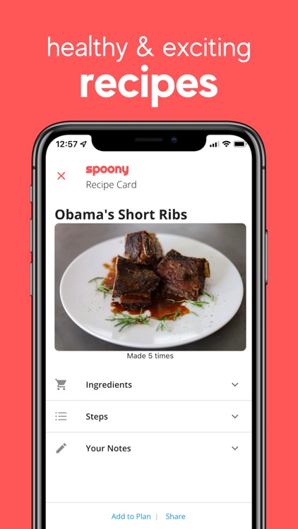 Spoony Simple Meal Planner