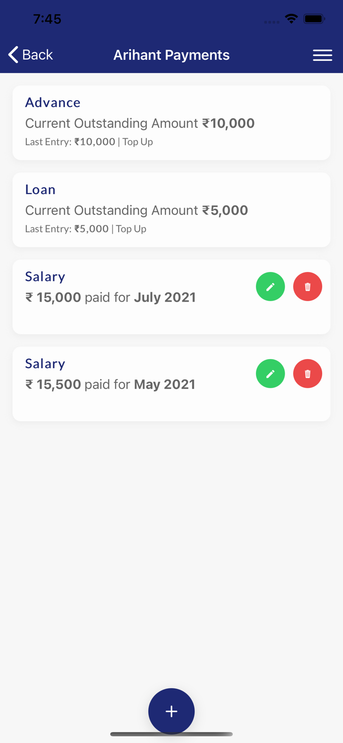HomDom - Salary  Loan