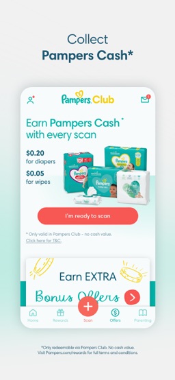 Pampers Club app screenshot