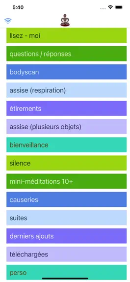 Game screenshot Les méditations mod apk