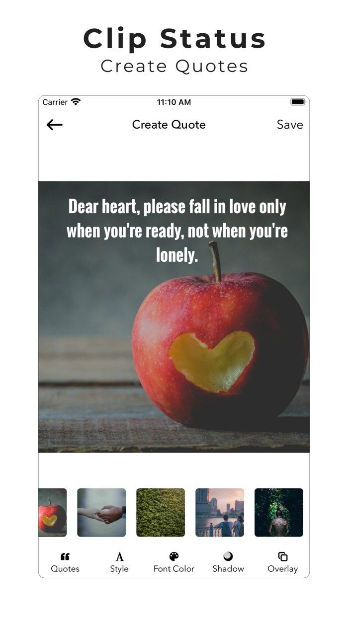 Clip Status - Video DP, Quotes