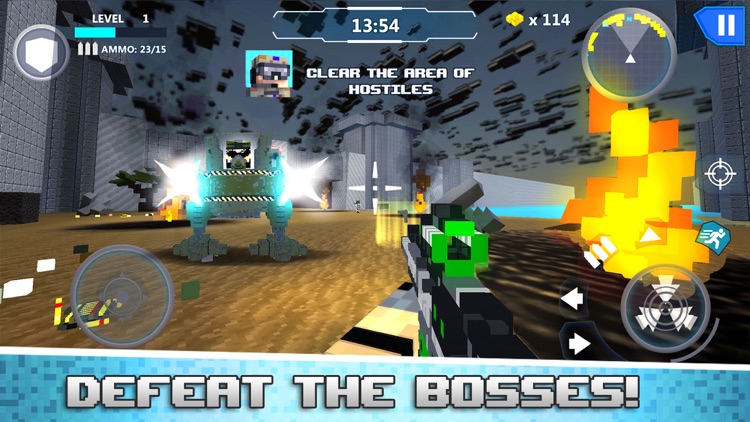 Cube Wars Battle Survival screenshot-3