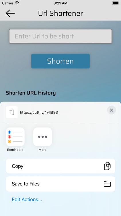 URL Shortener App screenshot-5