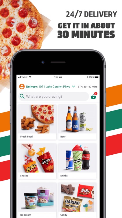7NOW: Food & Alcohol Delivery screenshot-0