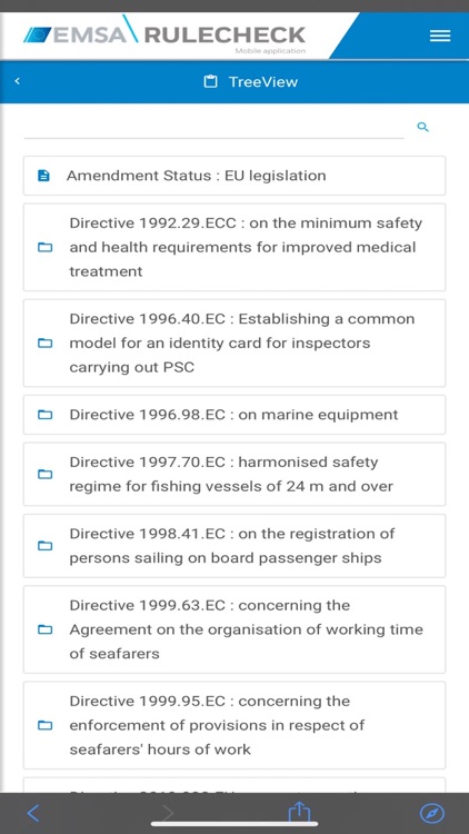 EMSA Rulecheck