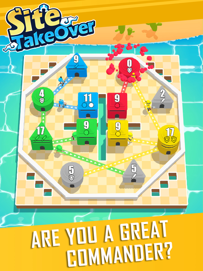 Site Takeover-strategy io game