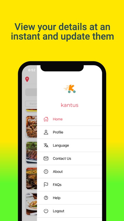 Kantus Food Delivery