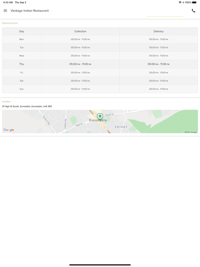 VantageIndianRestaurant,