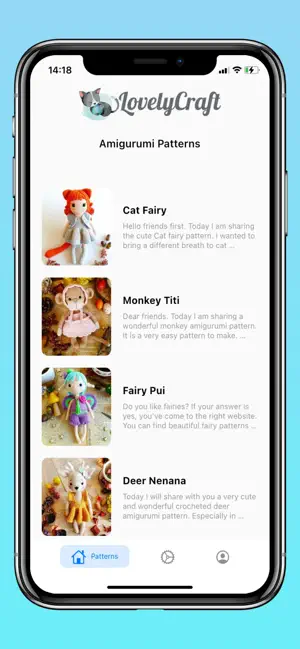 Screenshot 1 LovelyCraft Patterns iphone