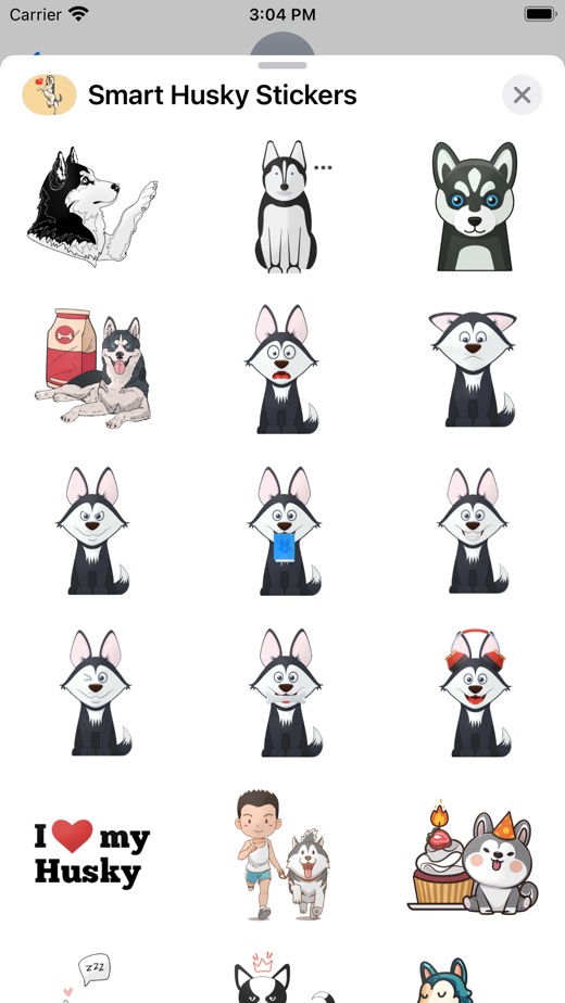 【图】Smart Husky Stickers(截图3)