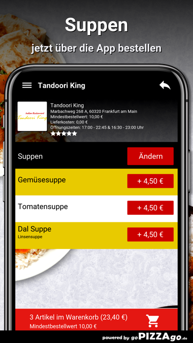 Tandoori-King Frankfurt screenshot 6