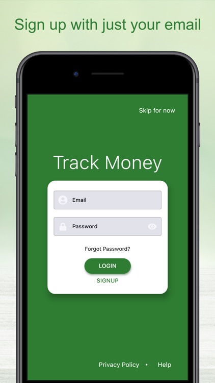 Track Money App