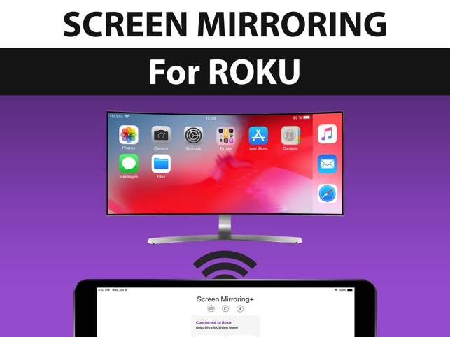 Screen Mirroring For Roku On The App, How Do I Mirror My Iphone To Roku Tv Without Wifi