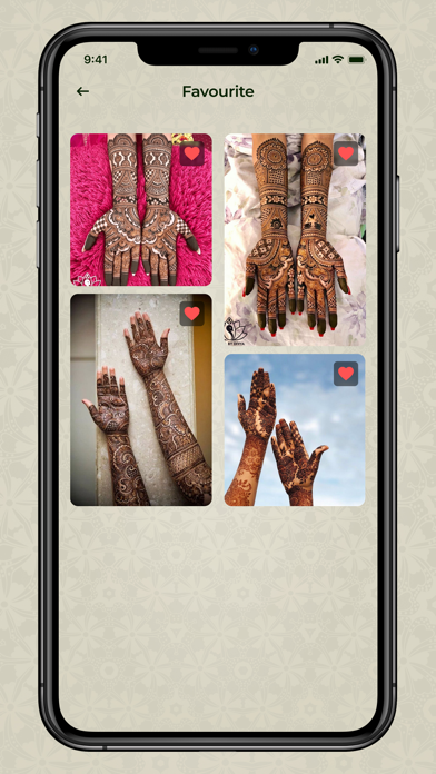How to cancel & delete Hand Mehndi Design from iphone & ipad 3