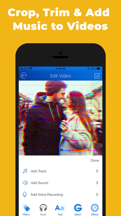 Glitch Art Cam - Video Editor