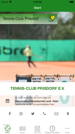 Game screenshot Tennis-Club Prisdorf apk