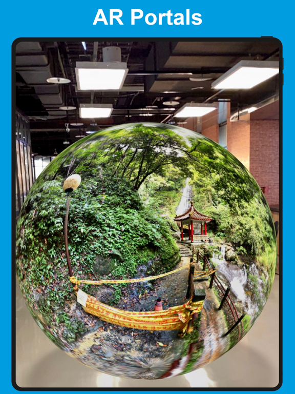 AR Portal - 360 photo to AR screenshot 3