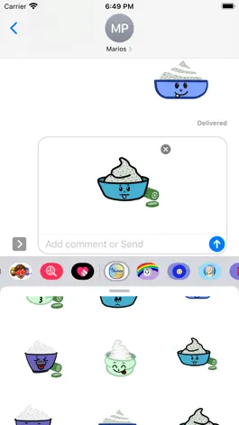 Game screenshot Tzatziki Emoji's apk