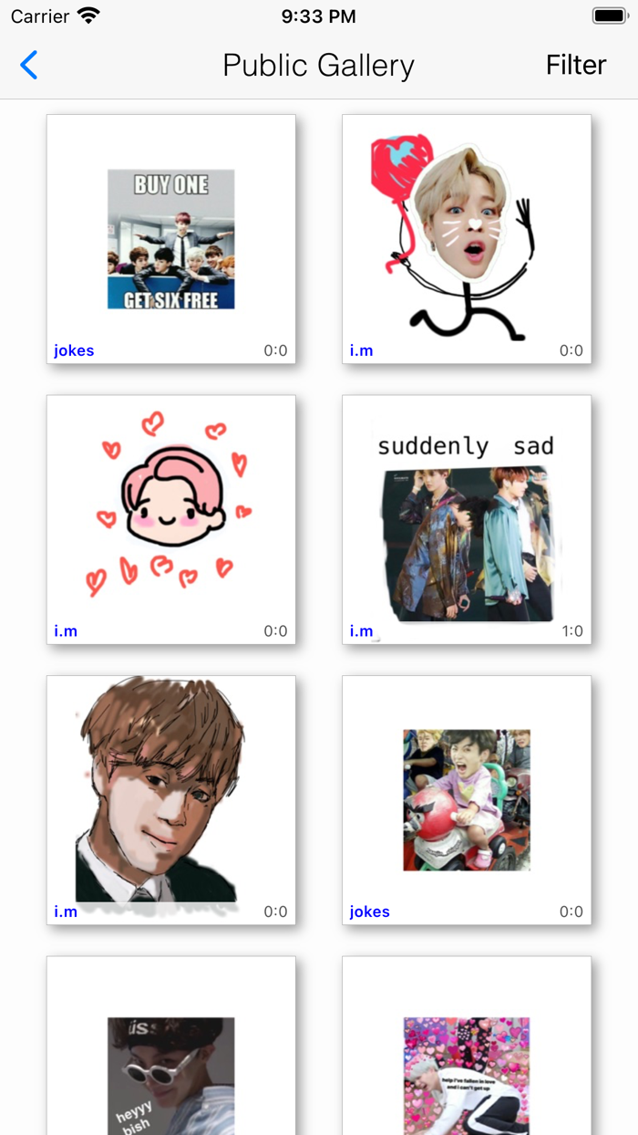 KPOP Idols Draw and Share