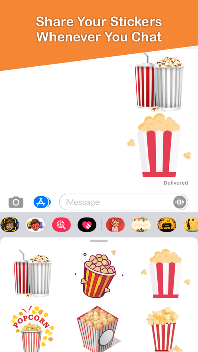 Popcorn Emojis screenshot 3