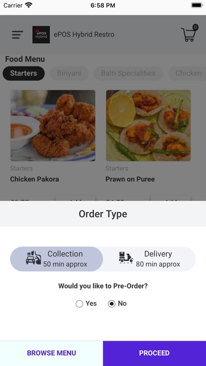 ePOS Hybrid Mobile App