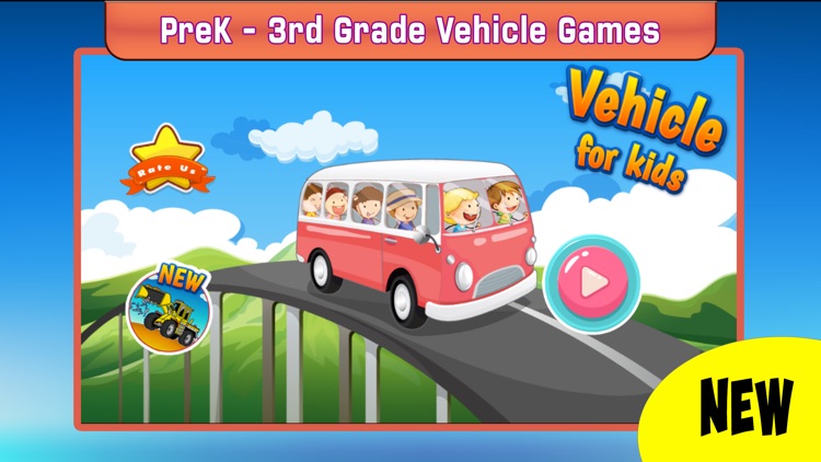 Vehicle for kids 3 year olds