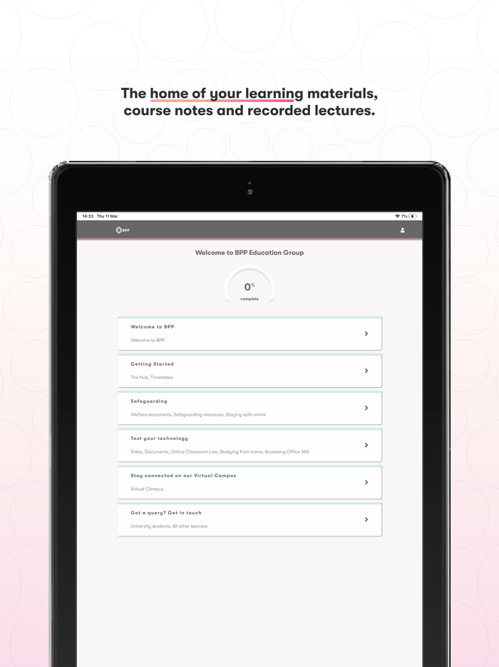 BPP Hub Free Download App for iPhone