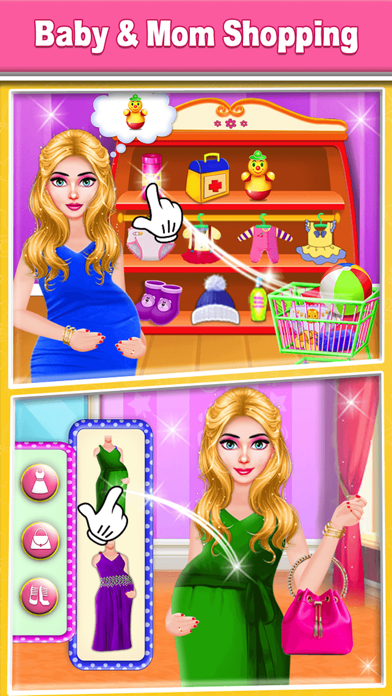 Pregnant Mom BabySitter Game screenshot 3