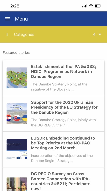 EUSDR - Danube Region Strategy