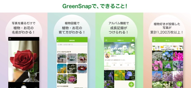 Greensnap 植物 花の名前が判る写真共有アプリ をapp Storeで