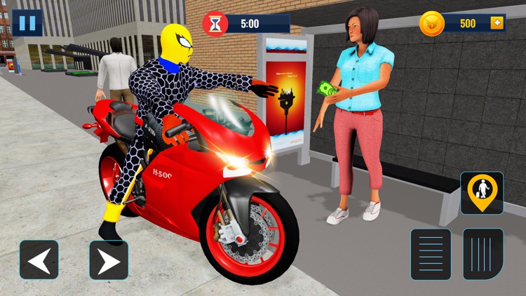 Spider Superhero Bike Rescue 2