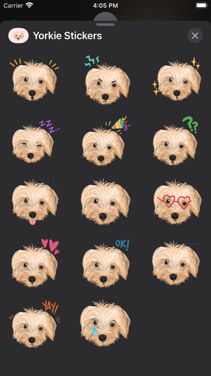 Yorkie Stickers