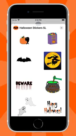 Game screenshot Halloween Stickers SL apk