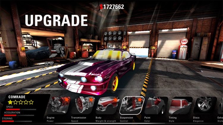 Muscle Rider: American Cars screenshot-3