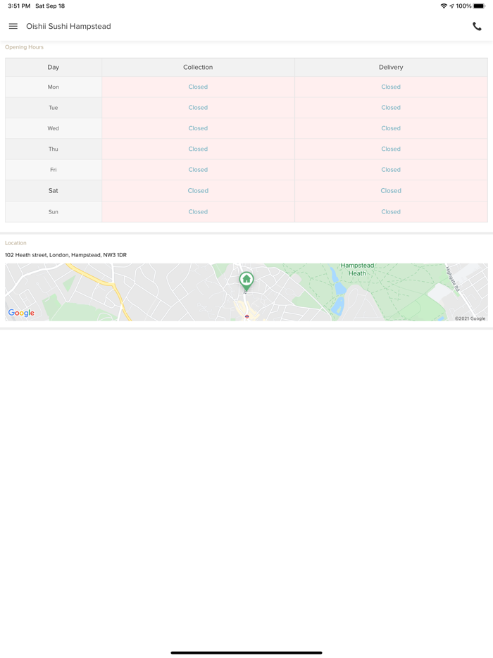 Oishii Sushi Hampstead