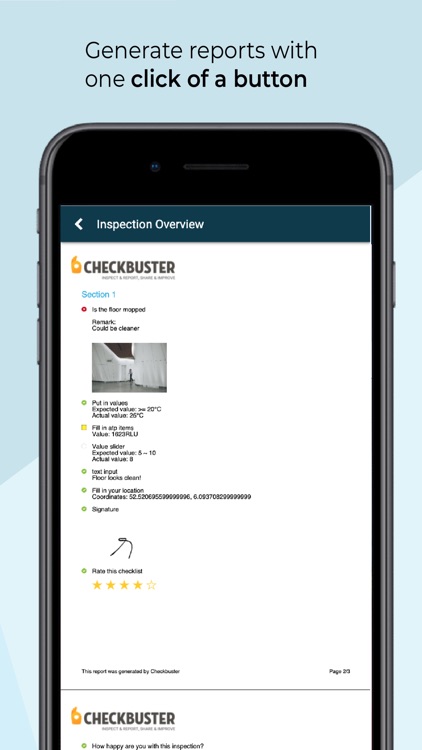 Inspection & ISO Audit App NXT