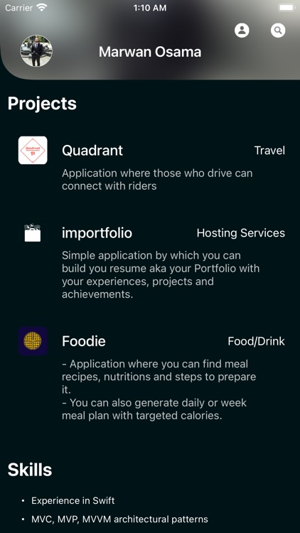 importfolio screenshot-3