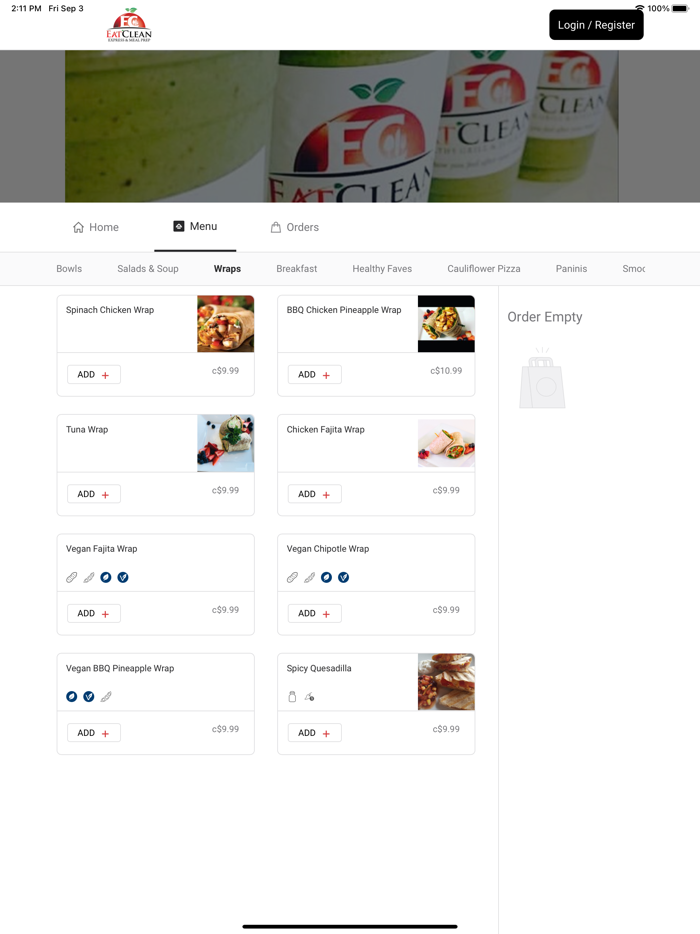 EAT CLEAN HEALTHY GRILL