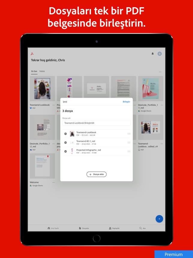 adobe acrobat reader ile pdf app store da