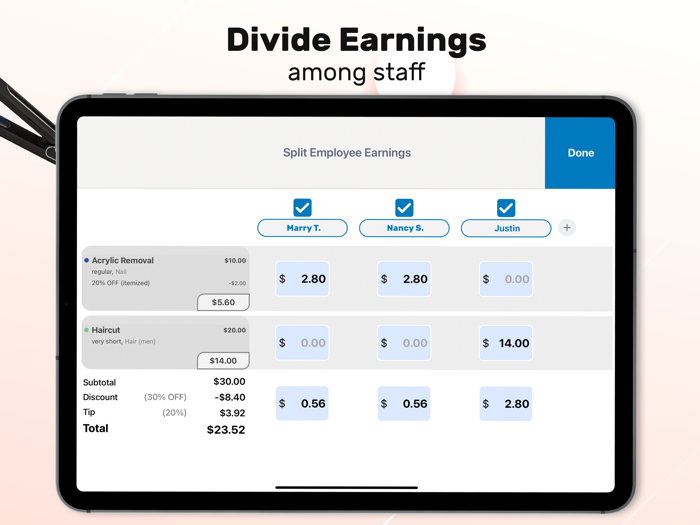Salon Manager Book  Manage
