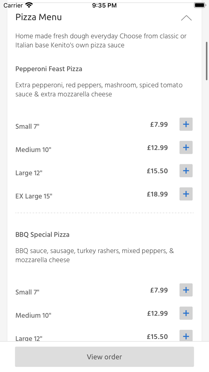 Kenitos Pizza, Morden