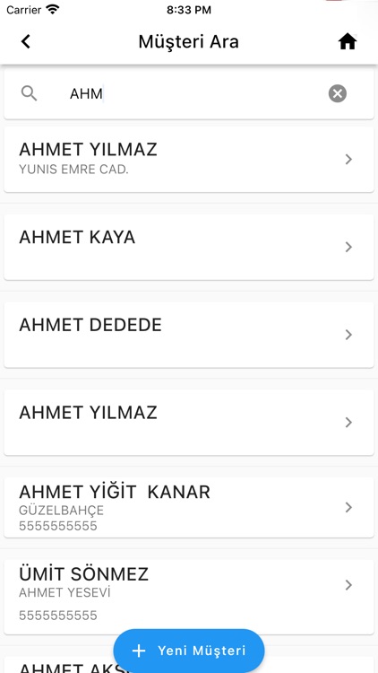 Aktif Müşteri